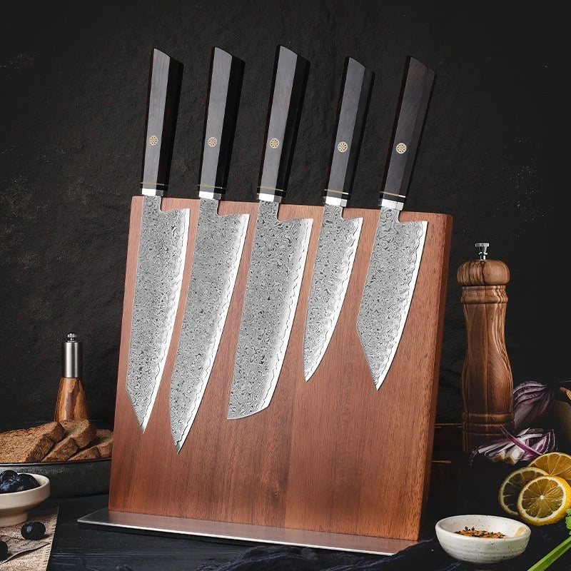 Stylish Chef Knife Sets with Unique Wood Handles - Shokunin USA