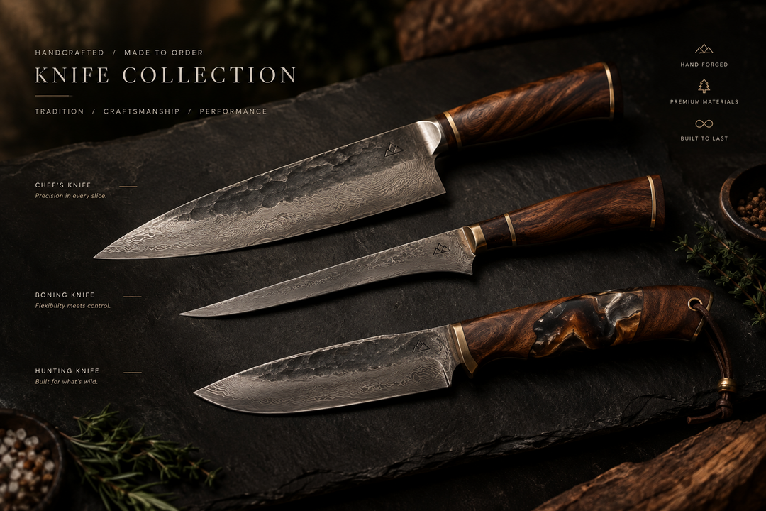 Made to Order Knives | Custom Hand-Forged & Personalized Blades | Shokunin USA