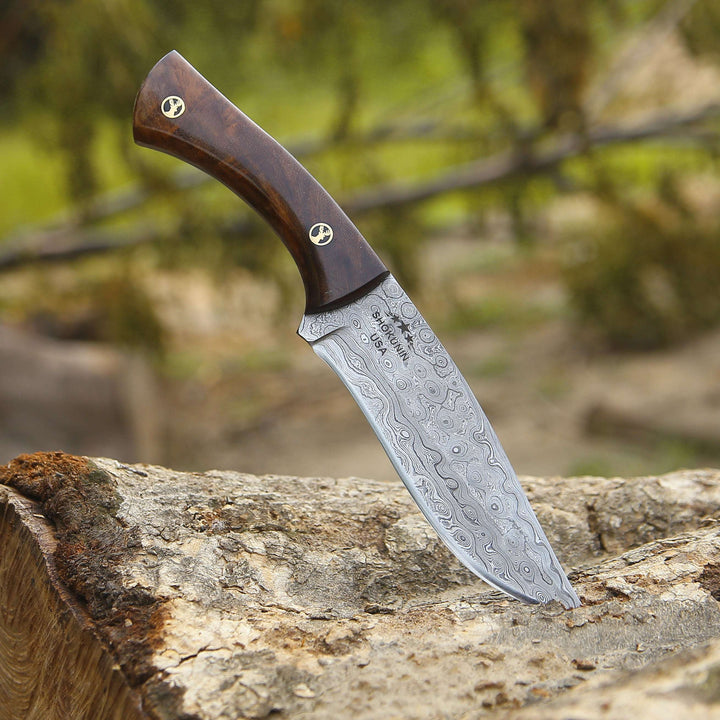 Handmade hunting knife