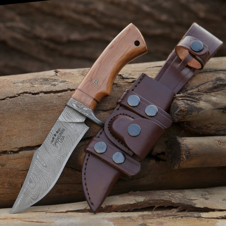 Avatar Damascus Knife - Shokunin USA