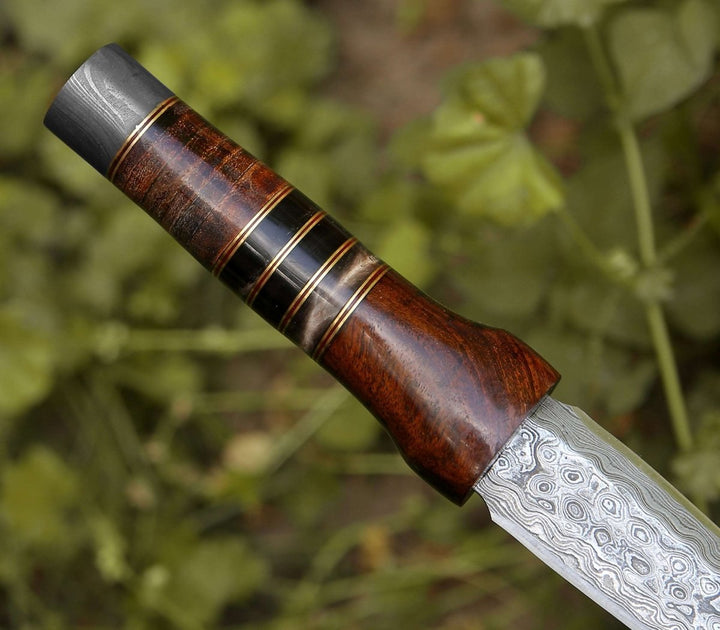 Cloud Dagger Sheath - Cloud Damascus Dagger with Sheath - Shokunin USA