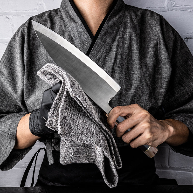 Crystal Damascus Handle - Crystal Damascus Chef&