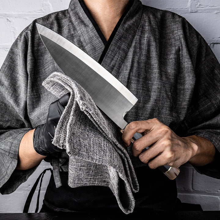 Crystal Damascus Handle - Crystal Damascus Chef&