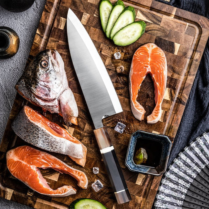 Crystal Damascus knives - Crystal Damascus Chef&