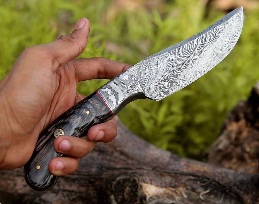Draco Hunting knives - Draco Hunting Knife with Pakkawood Handle - Shokunin USA