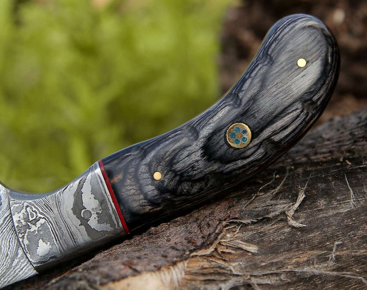 Draco Knife Handle - Draco Hunting Knife with Pakkawood Handle - Shokunin USA