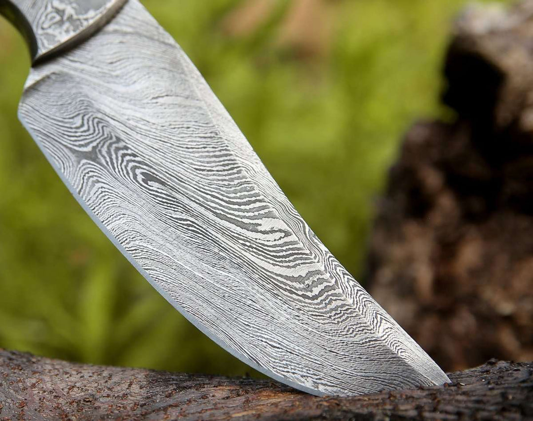Draco Pakkawood Handle - Draco Hunting Knife with Pakkawood Handle - Shokunin USA