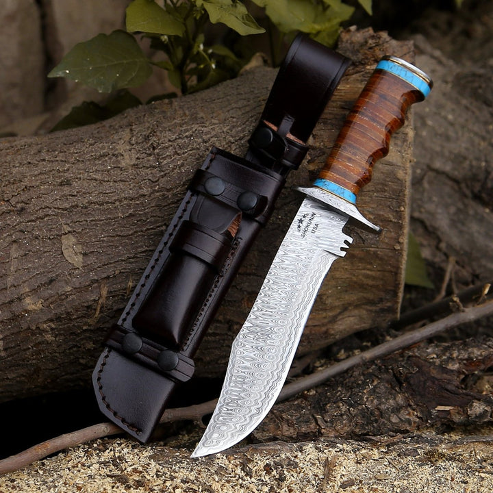 Envoy Damascus Knife - Shokunin USA