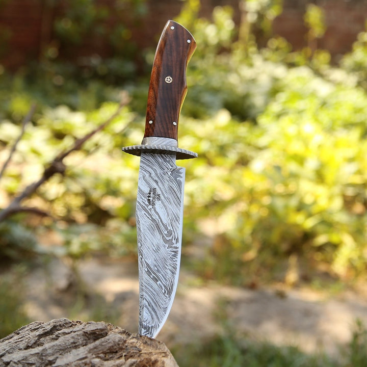 Excelsior Hunting knives - Excelsior Hunting Knife with Exotic Rosewood Handle - Shokunin USA