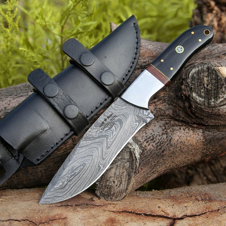 Nimbus Damascus Knife - Shokunin USA