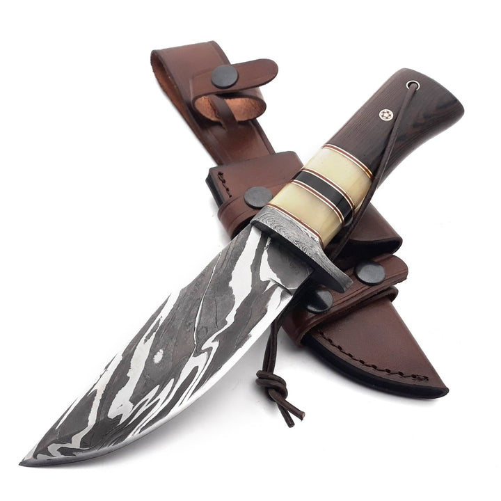 Nova Damascus Knife - Shokunin USA