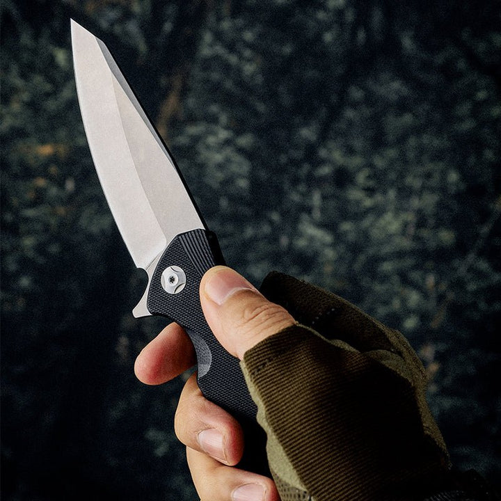 Omen Folding knives - Omen Folding Knife with G10 Handle - Shokunin USA