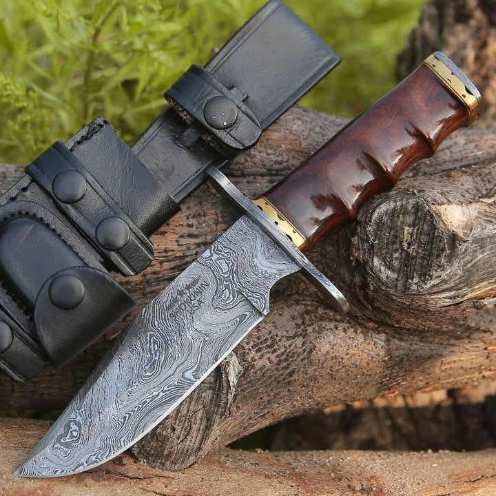 Paragon Damascus Bowie - Shokunin USA