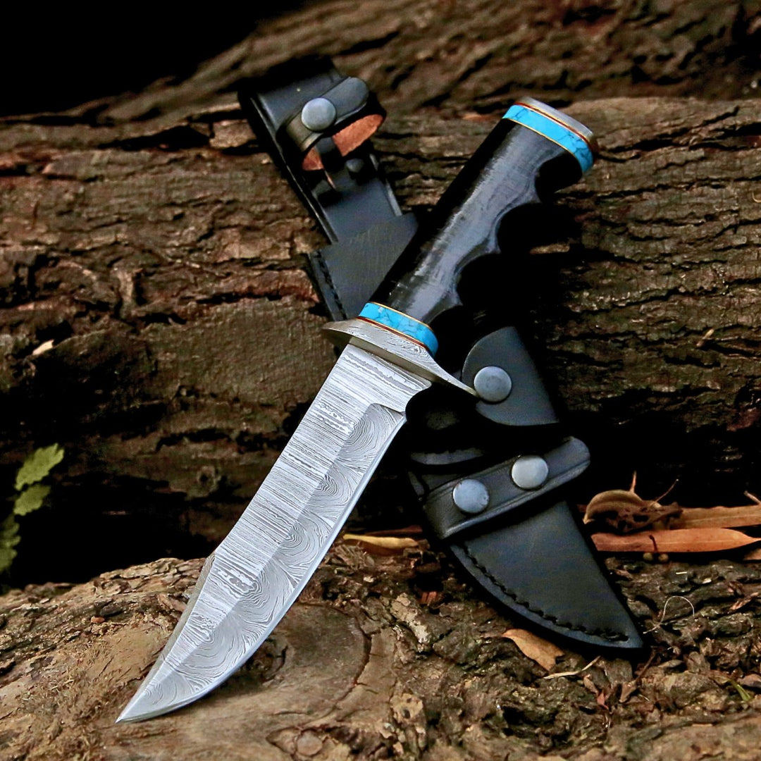 Leather Survival Knife - Shokunin USA