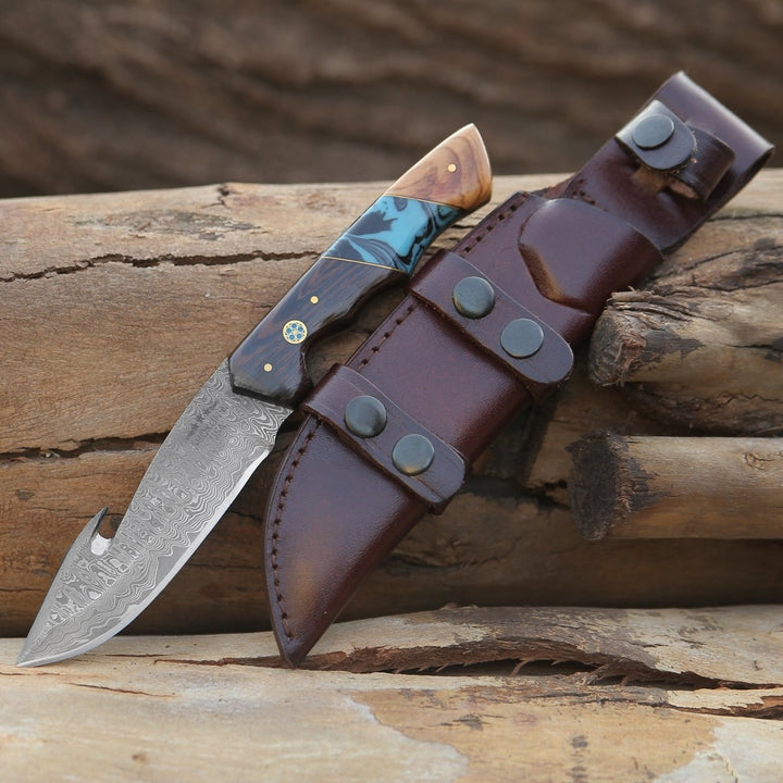 PrimalEdge Damascus Knife - Shokunin USA