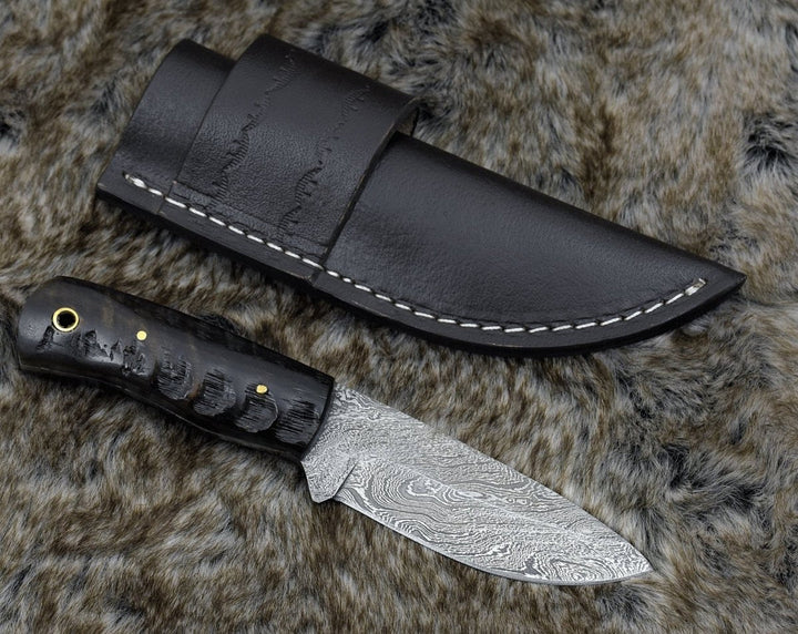 Resonance Every knives - Resonance Every Day Carry Knife with Ram Horn Handle - Shokunin USA