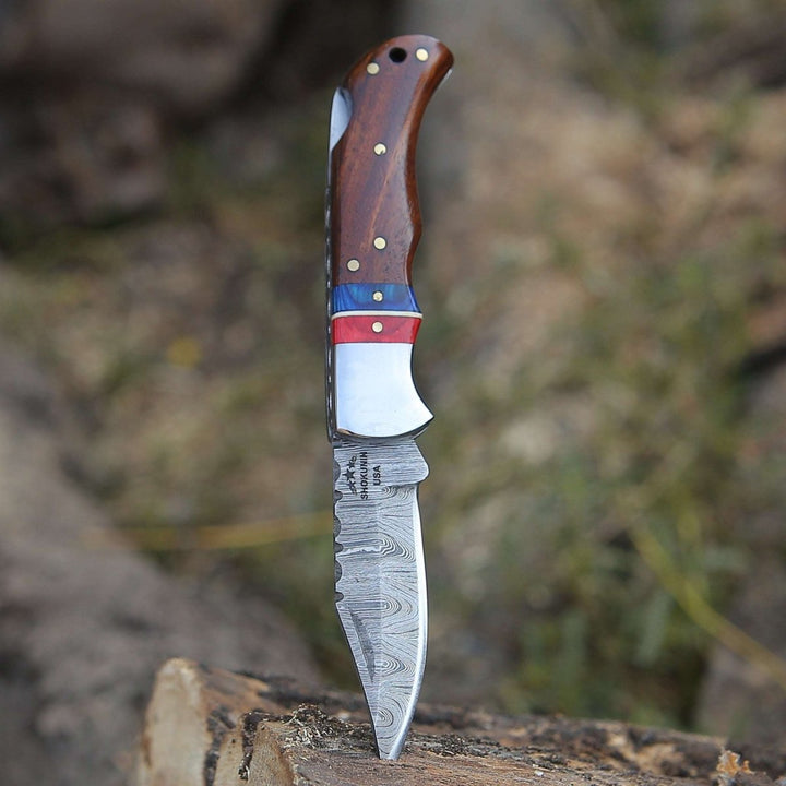 Rogue Pocket knives - Rogue Pocket Knife with Rosewood Handle - Shokunin USA