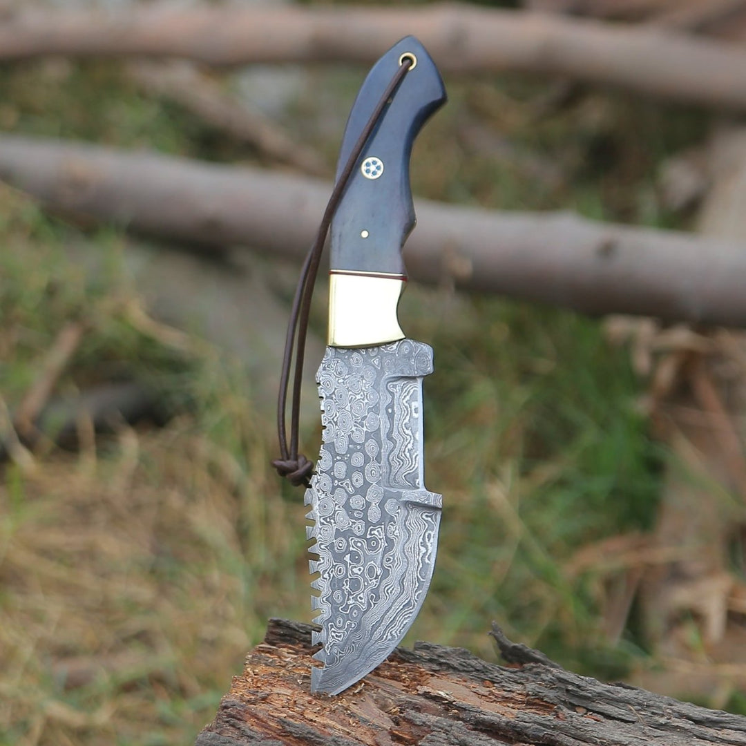 ShadowRidge Steel sheaths - ShadowRidge Damascus Steel Premium Tracker Knife - Shokunin USA