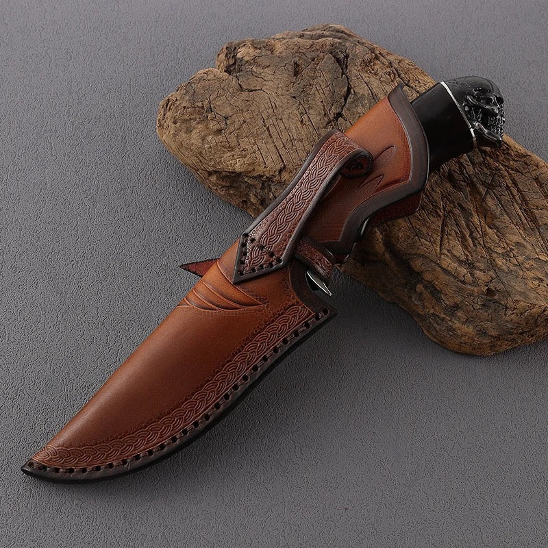 Stormfury Japanese Steel - Stormfury Handmade Japanese Fixed Blade Hunting Knife VG10 - Shokunin USA