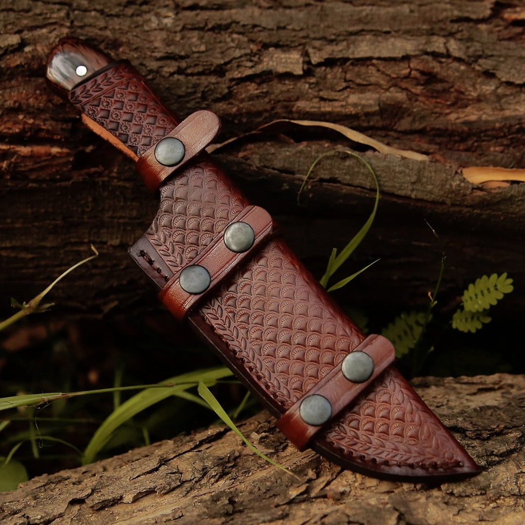 Super Knife Handle - Super Cut Damascus Chef&