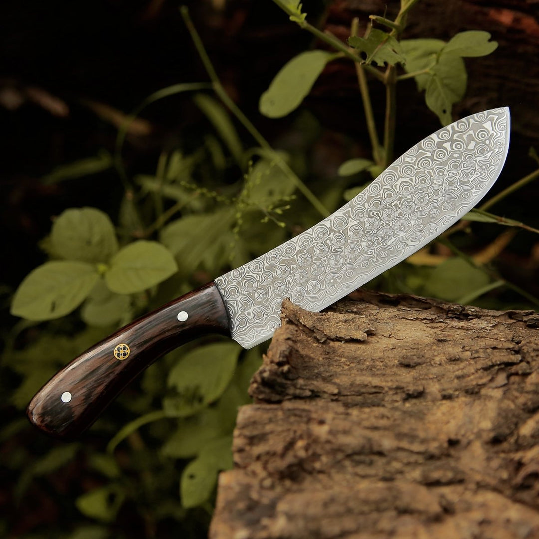 Super Damascus Handle - Super Cut Damascus Chef&