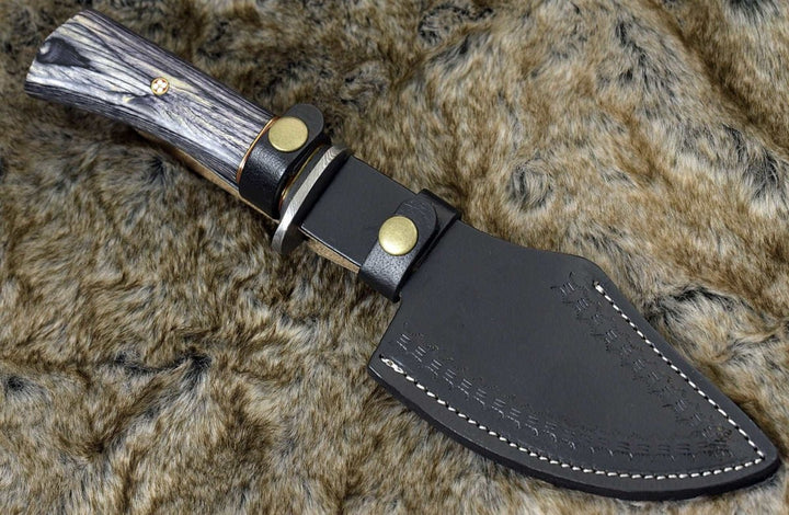 Axe Pakkawood Handle - Titan Damascus Axe with Pakkawood Handle - Shokunin USA