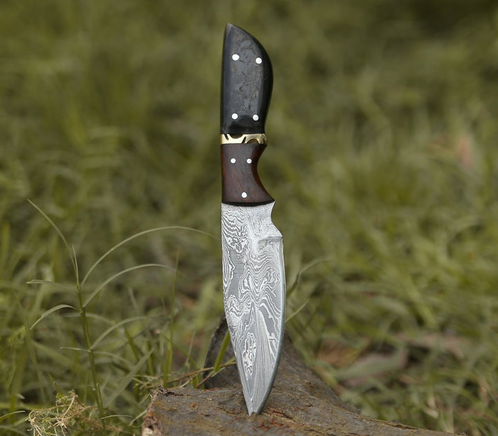 Trailseeker Every knives - Trailseeker Every Day Carry Knife with Ram Horn &amp; Rosewood Handle - Shokunin USA