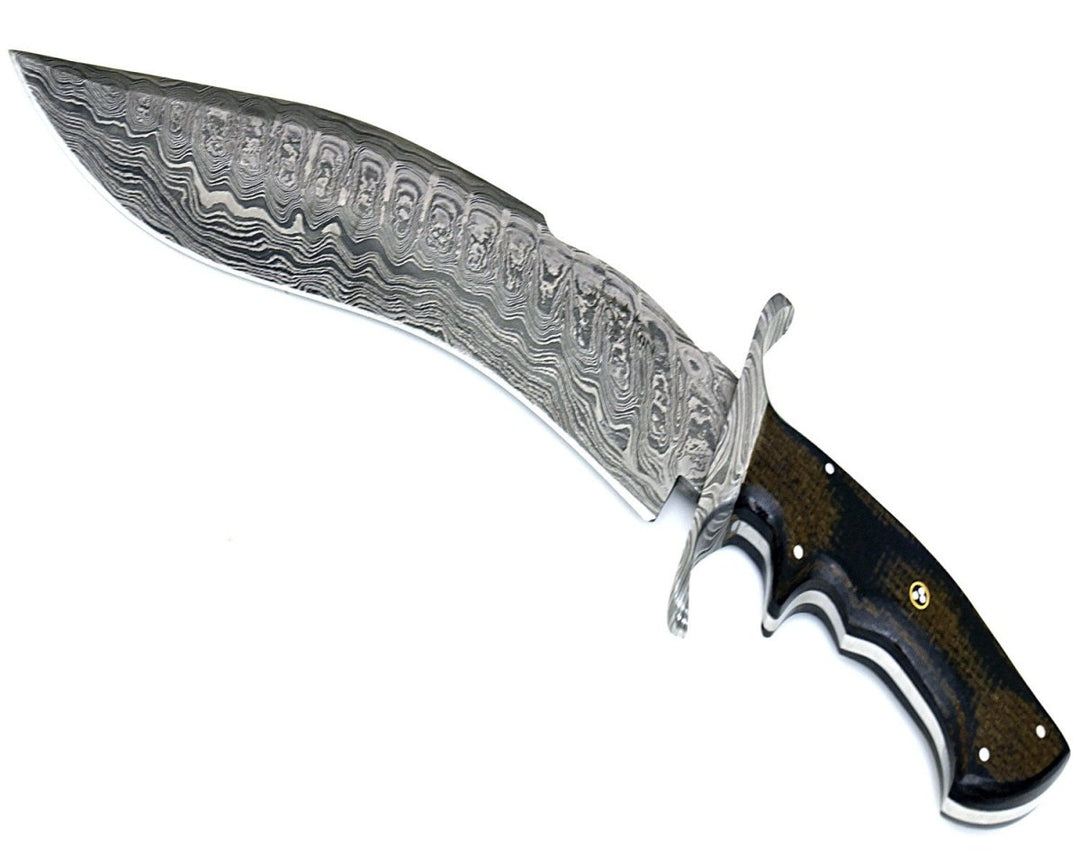 Valor Bowie knives - Valor Bowie Knife with Micarta Handle - Shokunin USA