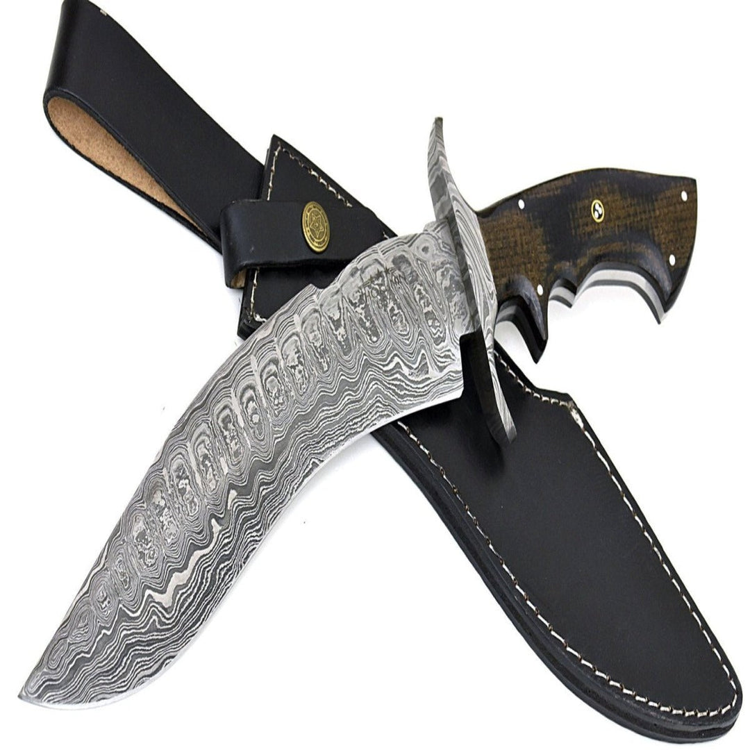 Valor Bowie Handle - Valor Bowie Knife with Micarta Handle - Shokunin USA
